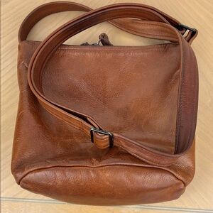 Stickman Leather Medium Bucket Bag crossbody bag purse